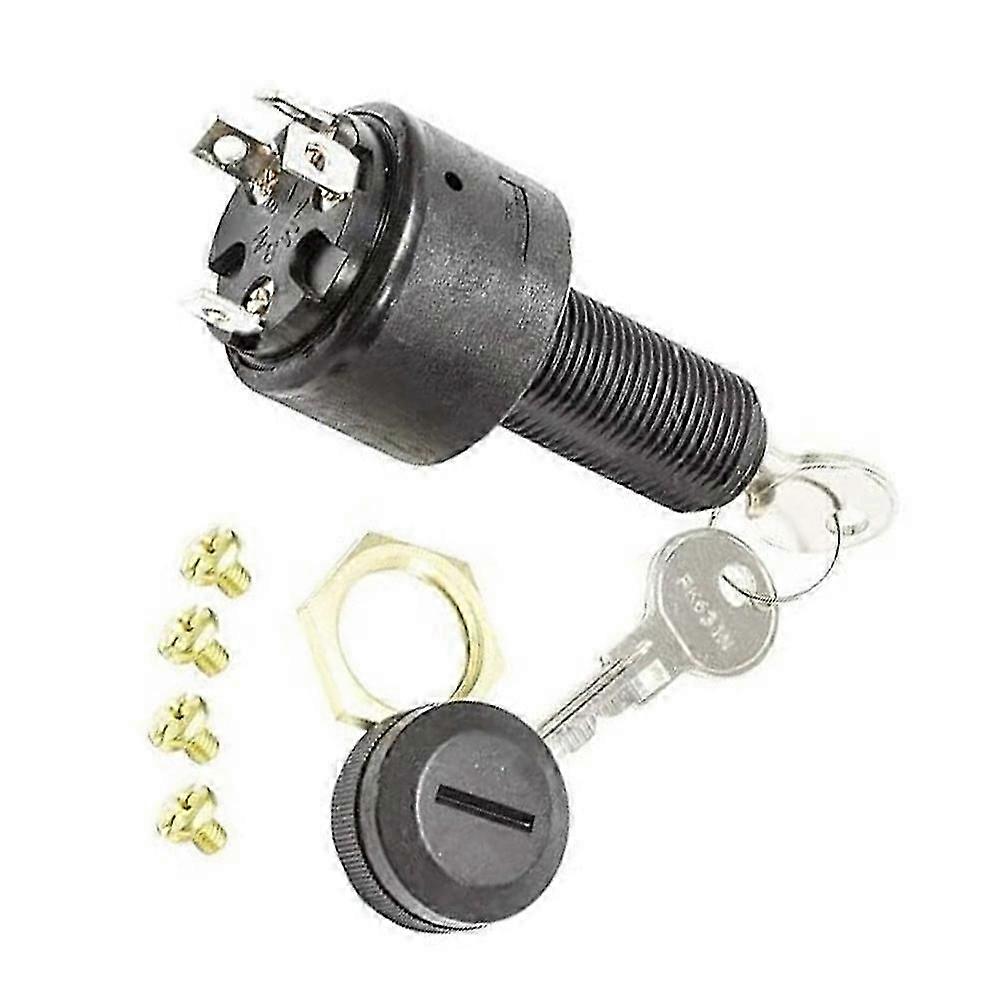 Contacteur À Clé Mp41040 À 4 Positions (accessoires, Arrêt, Marche, Démarrage) Pour Sierra Marine Mp41030 Hf