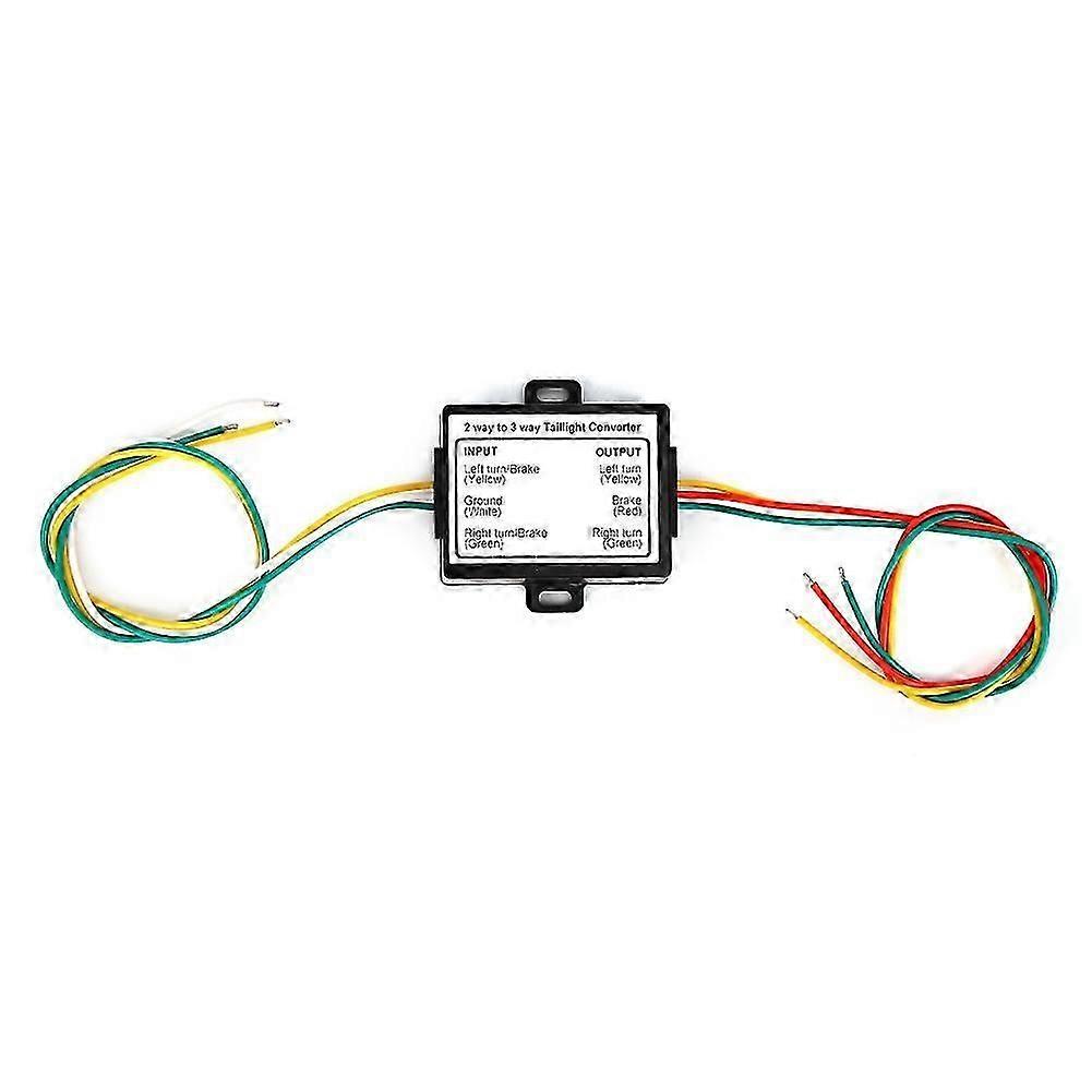 Adaptateur De Faisceau De Câbles Pour Système Électrique De Convertisseur De Remorque À 2 Vers 3 Fils, Convertisseur De Feux Arrière De Type Américain Kns