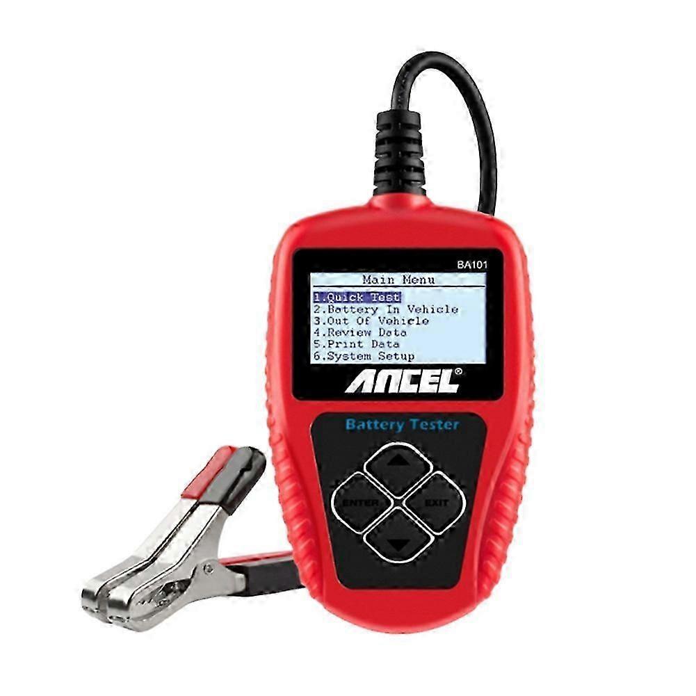 Testeur De Batterie Automobile Ancel Ba101 12v, Analyseur De Charge, Testeur De Circuit De Charge 100-2000 Cca, Outil De Diagnostic De Haute Qualité
