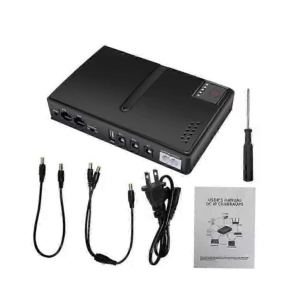 Alimentation Sans Interruption (ups) Cc 110 V Ca Vers Cc 5 V, 9 V, 12 V, 15 V, 24 V, Adaptateur Secteur De Secours Pour Routeur Sans Fil, Prise Us Zi