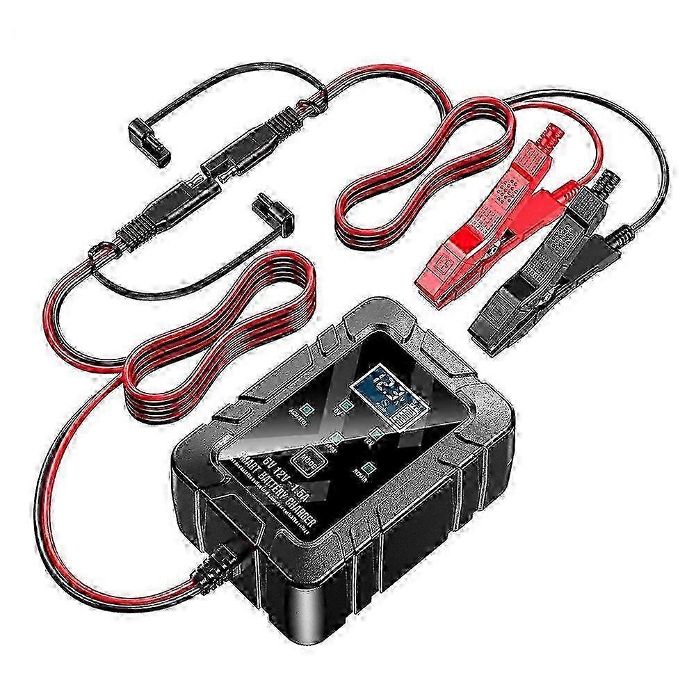 Chargeur De Maintien De Batterie Intelligent 6v/12v 1,5a Pour Voiture, Camping-car, Camion, Moto, Prise Us, Système D'Exploitation