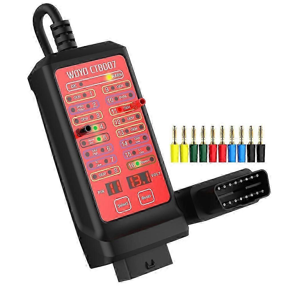 Boîtier De Test Obd Woyo Ctb007 Pour Voiture - Outil De Diagnostic Obd2 Pour Scanner De Diagnostic De Tension 16 Broches Kns