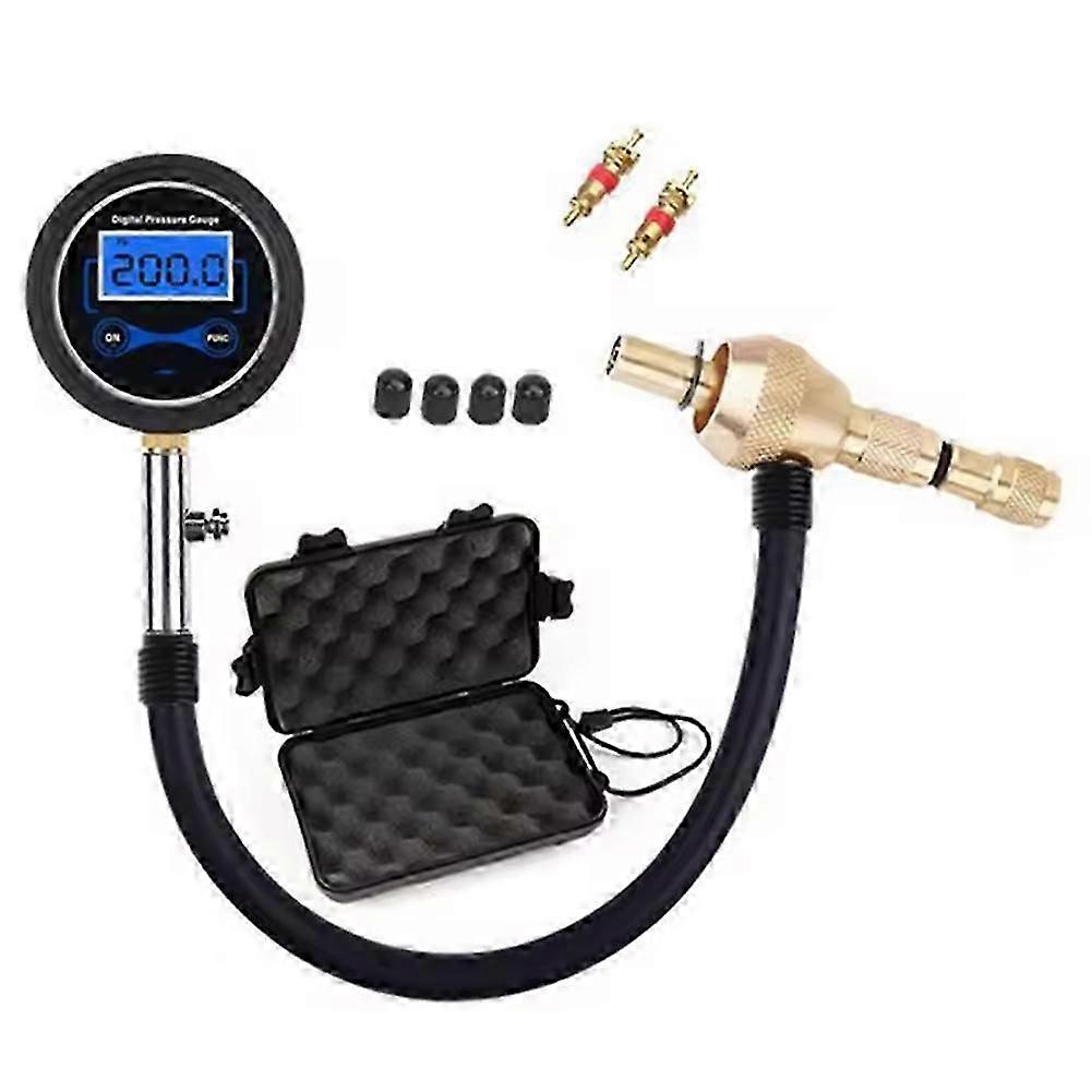 Distributeur Automatique De Pneus Numériques À Débit Rapide, Manomètre Numérique Pour Pneus De Voiture Et Camion, Mesure De Pression Et Dégonflage Jg