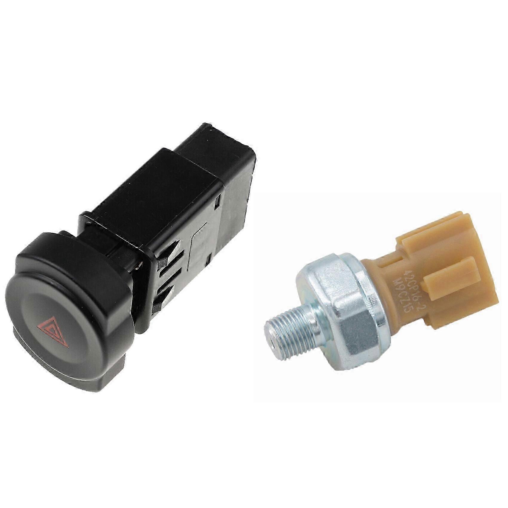 Interrupteur De Bouton De Feux De Détresse Pour Voiture Renault Avec Capteur De Pression D'Huile (1 Pièce) Pour Nissan Sentra Altima Qaq