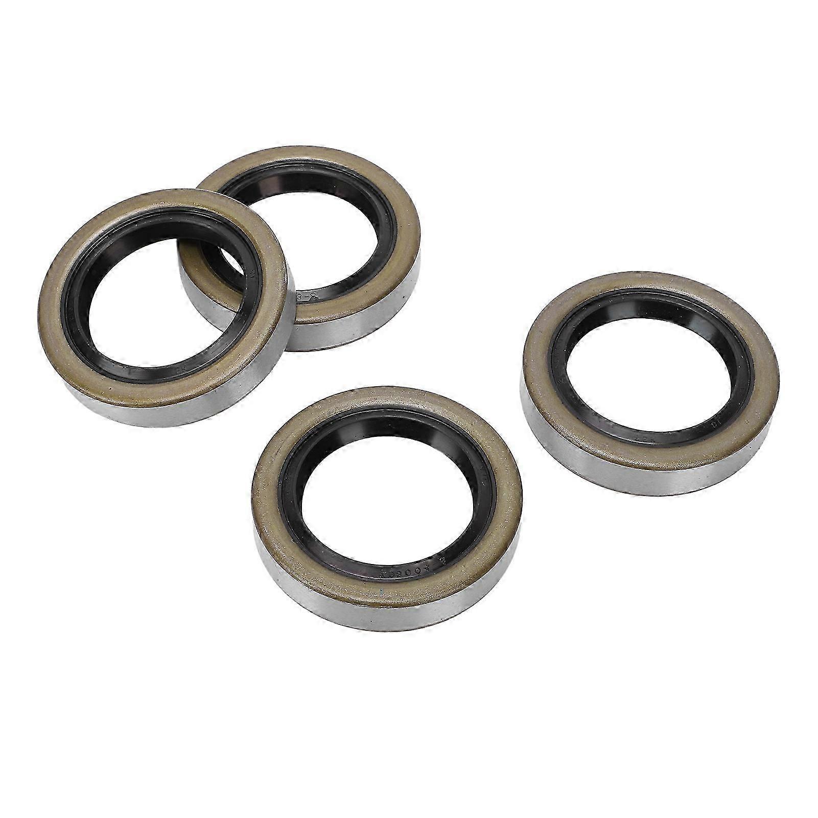 Kit De 4 Joints D'Étanchéité Pour Roues De Remorque, Diamètre Intérieur 43,6 Mm (1,719 Po) Et Diamètre Extérieur 65,1 Mm (2,565 Po), Compatible Avec Les Moyeux Dexter 010 019 00 10 19.