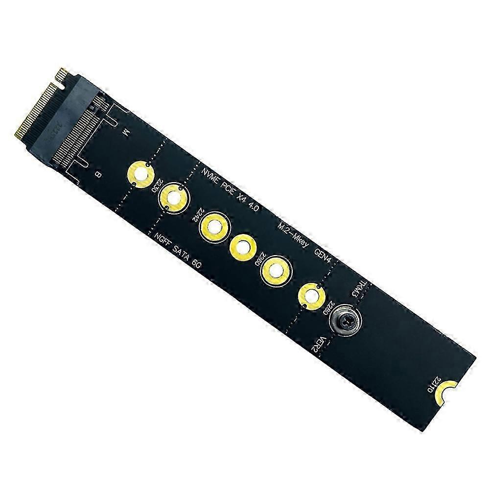Carte Adaptatrice M.2 Nvme Pcie X4 4.0 Gen 4 Prenant En Charge Les Ssd M.2 Key M Vers Ngff Nvme+ 2280 Et 22110 (high-s Qaq).