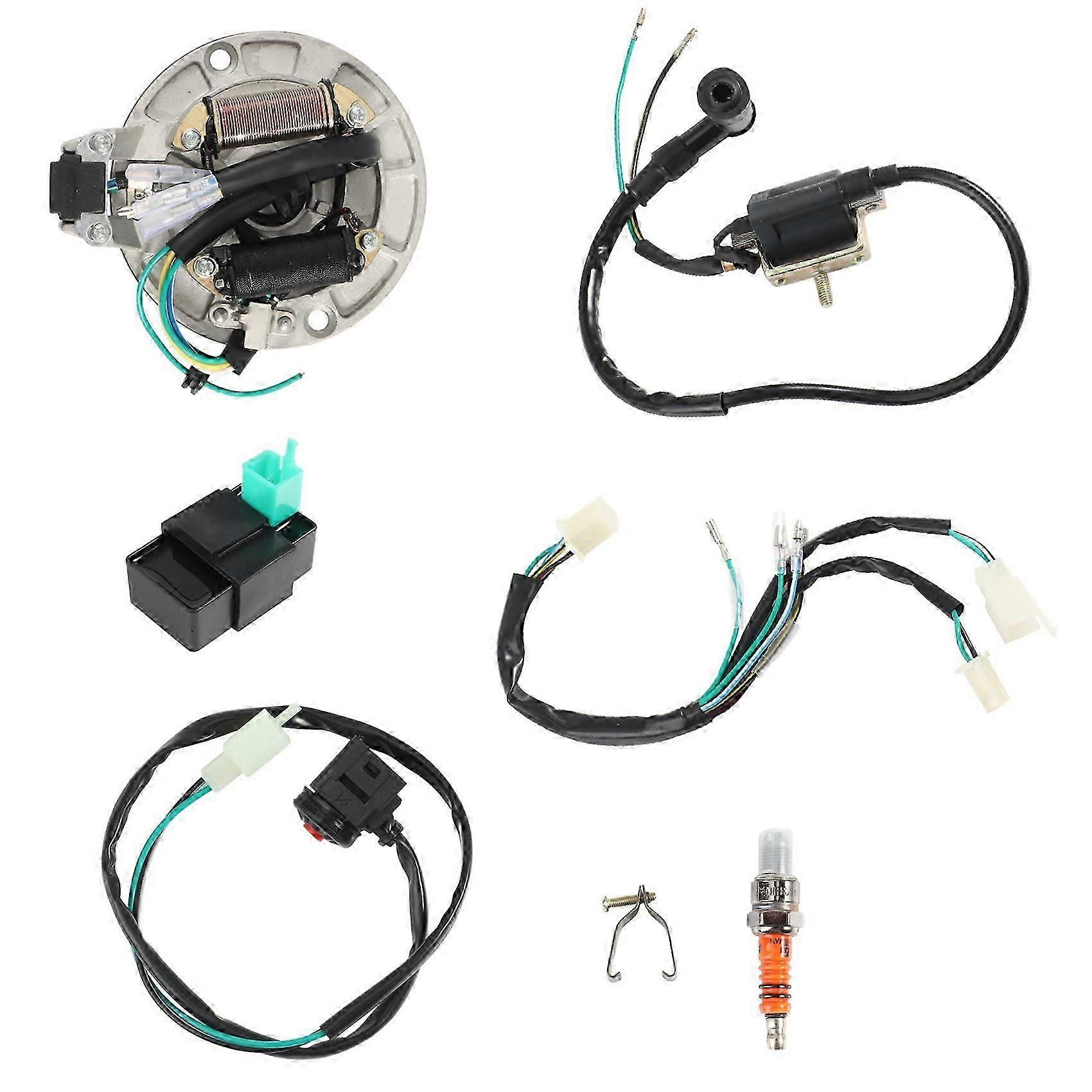 Faisceau De Câbles Cdi Pour Moteur 4 Temps De Moto 50-125 Cm³ À Démarrage Au Kick, Pour Dirt Bike Et Pit Bike