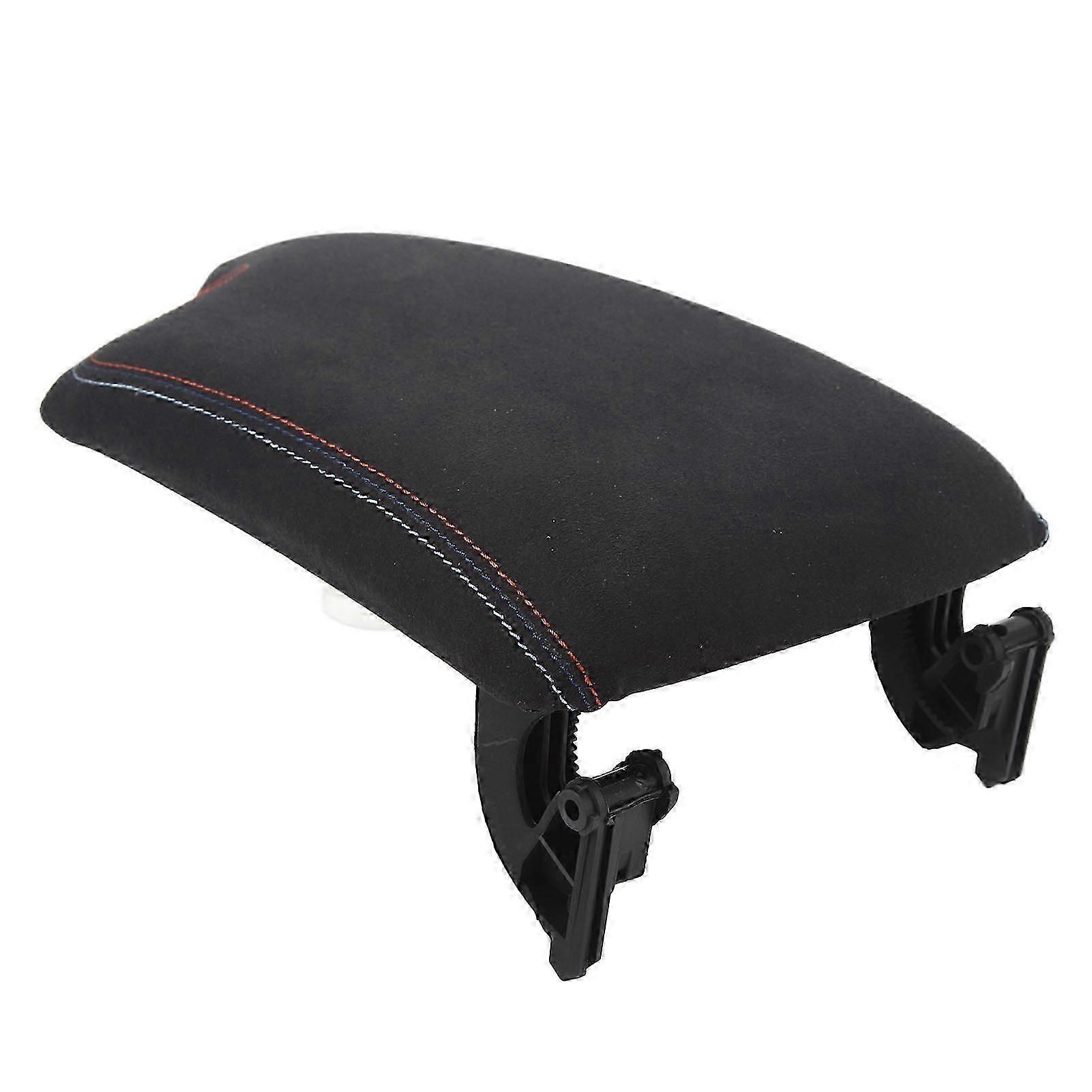 Housse De Protection Élégante Pour Accoudoir De Console Centrale, Noire Et Douce Au Toucher, Compatible Avec Bmw Série 3 E90 E92.