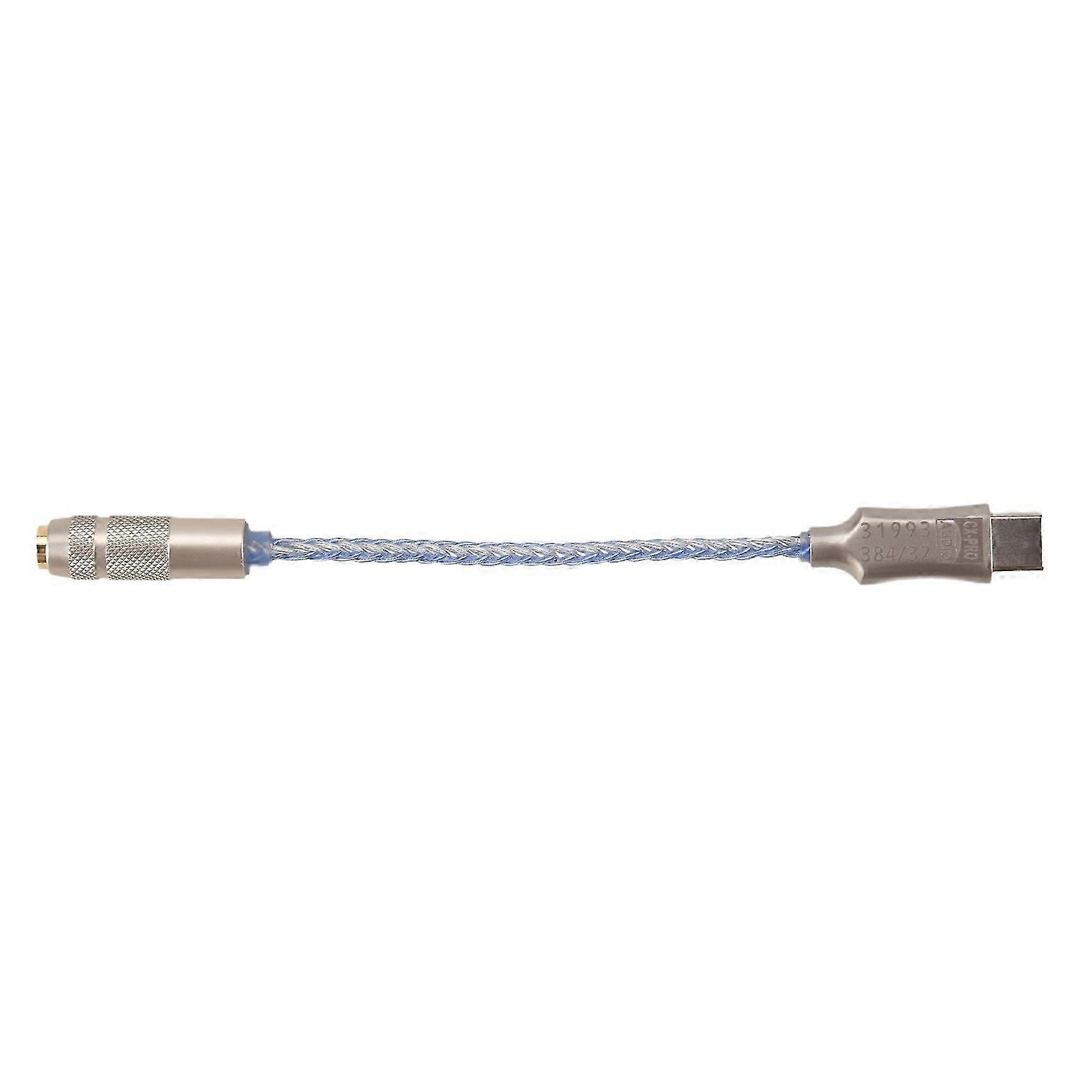 Adaptateur Usb-c Vers Jack 3,5 Mm, Amplificateur De Casque Numérique Hifi Avec Puce Dac Cx31993 Et Câble De Décodage Audio Pour Android Et Windows 10 (kns)
