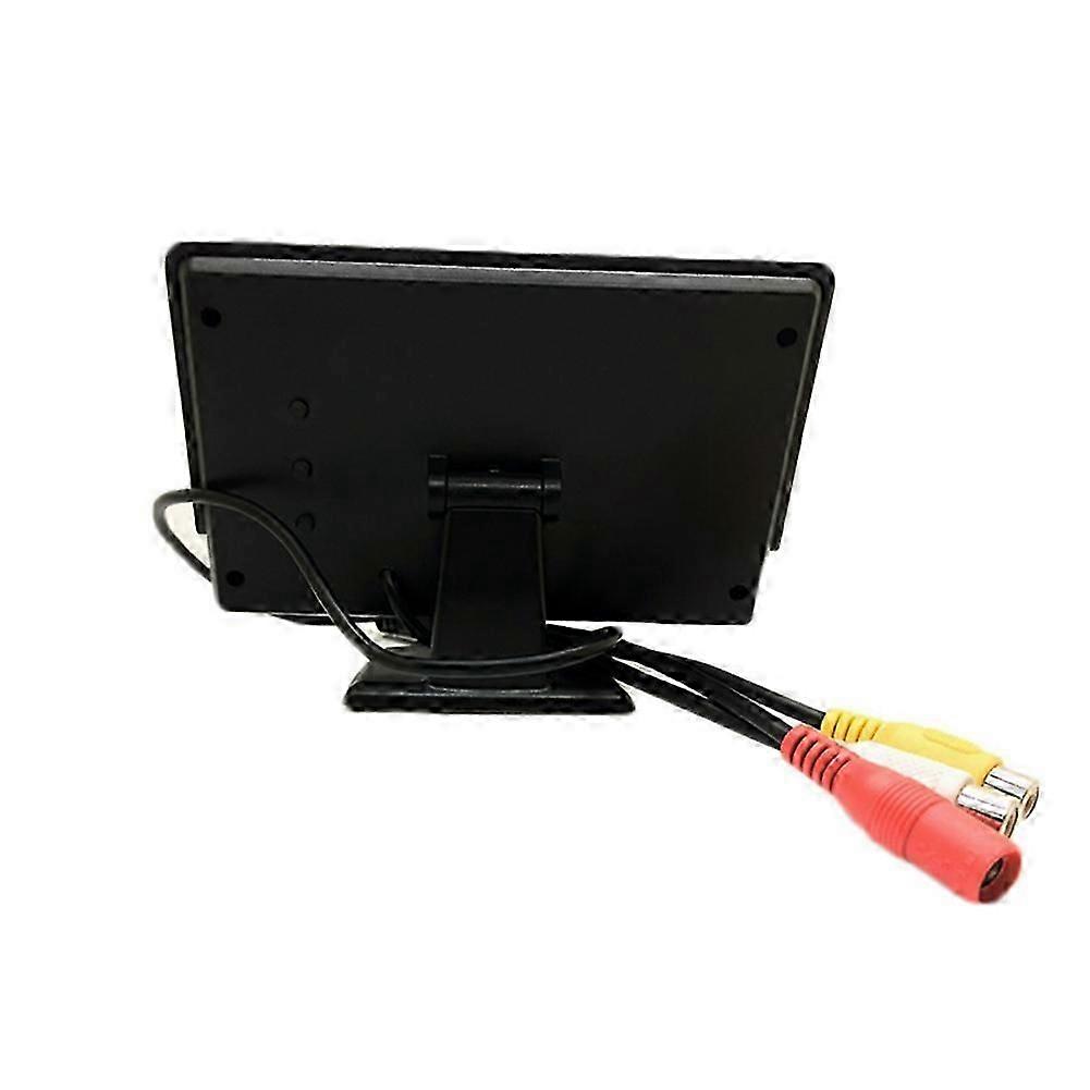 Moniteur De Recul Lcd 4,3 Pouces, Caméra De Recul, Kit De Système De Stationnement Étanche Avec Vision Nocturne, Aide Au Stationnement.