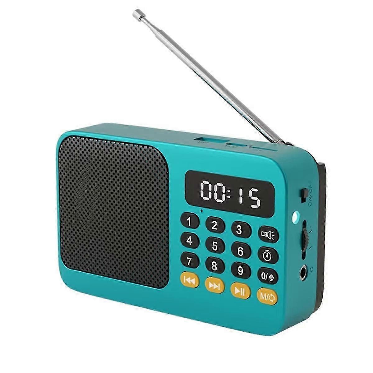 Radio Fm, Radio Dab, Radio Portable, Petite Enceinte D'Urgence Rechargeable Pour Radioamateurs, Enceinte Bluetooth, Mini Enceinte Vintage, Lecteur Mp3 C