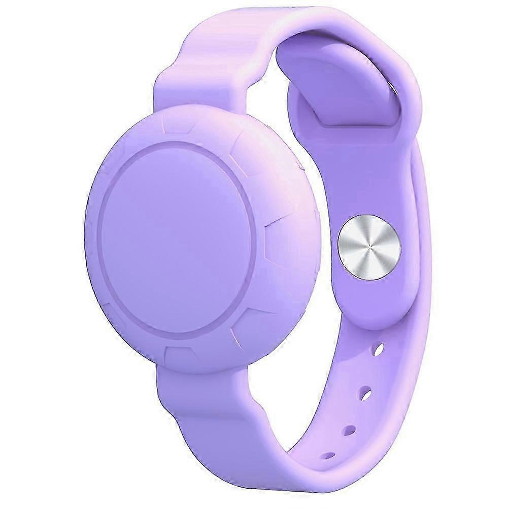 Bracelet De Localisation Étanche Global Tracker Pour Enfants, Compatible Avec Les Systèmes Android/ios, Pour Le Suivi Des Animaux De Compagnie, Violet Qaq