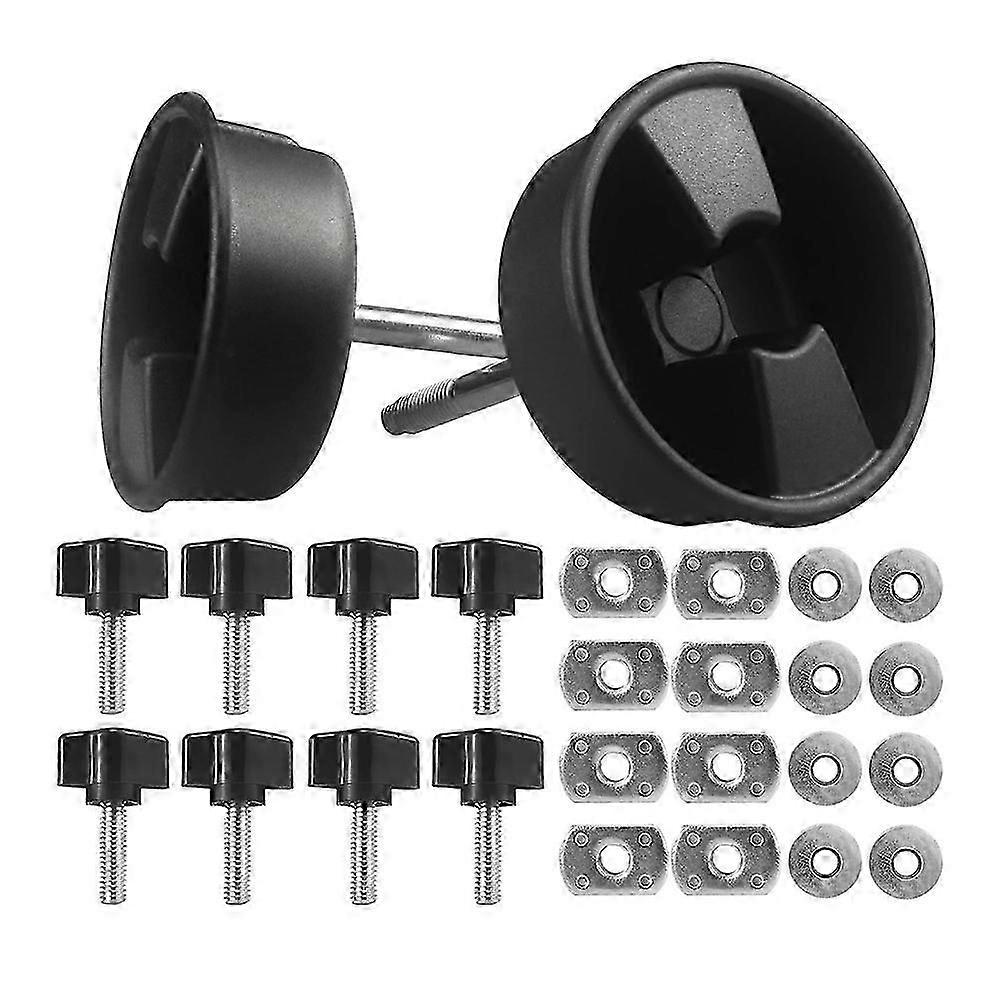 Kit De Boulons Et De Boutons De Fixation Pour Toit Rigide Et Toit Rigide Pour Jeep Wrangler Jk 2007-2018 Ek