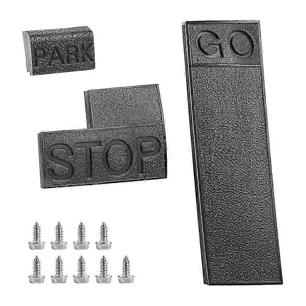Couvre-pédales D'Accélérateur Et De Frein Pour Voiturettes De Golf Club Car (1981-2011), Références 1013869, 1013870 Et 10 Qaq.
