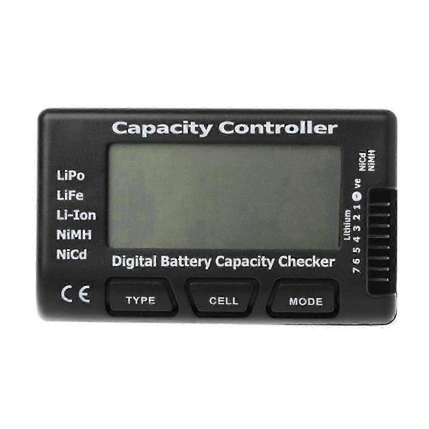 Testeur De Capacité De Batterie Numérique Rc Cellmeter 7 Compatible Avec Les Batteries Lipo, Li-ion Et Nimh.