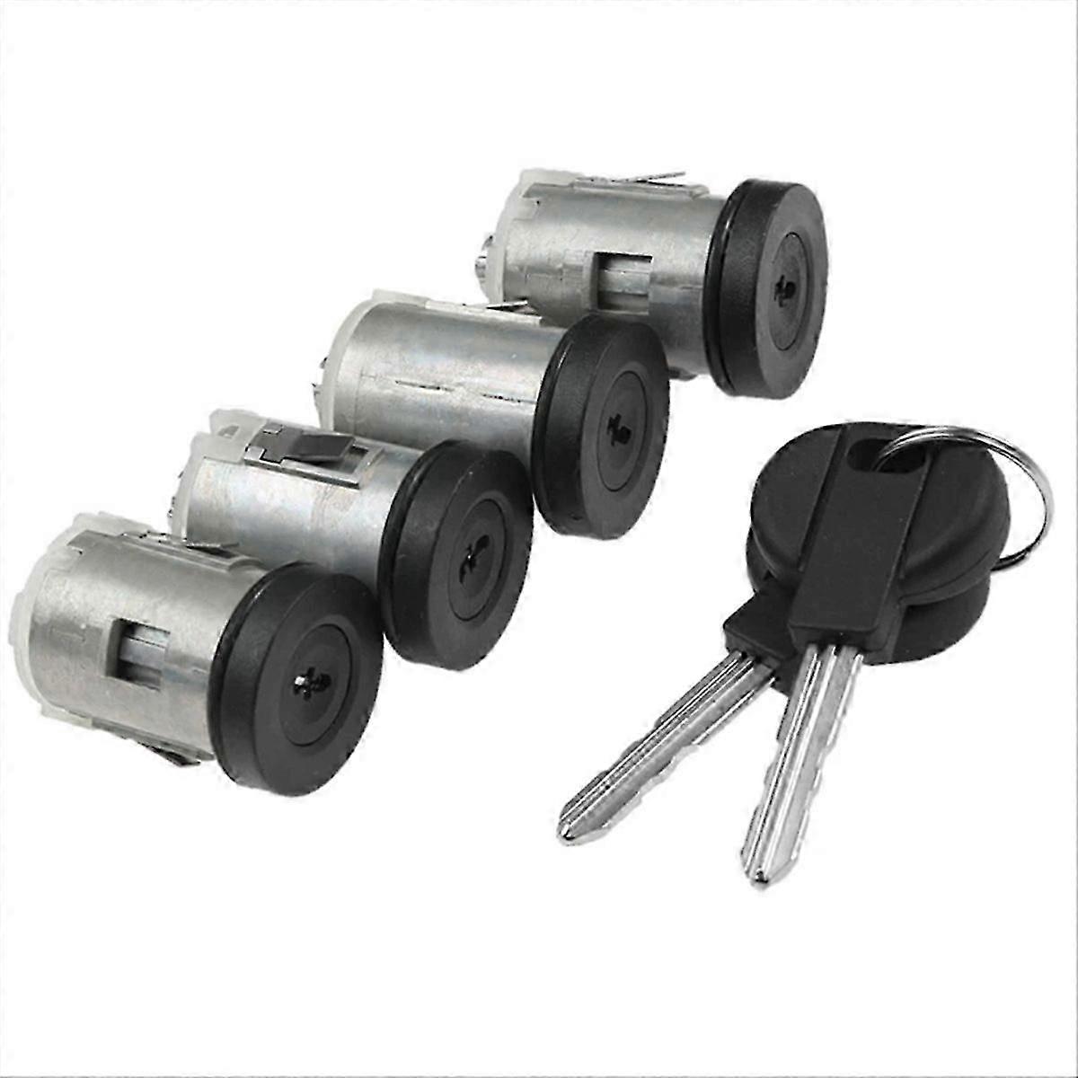 4162.c9 4162c9 Barillet De Serrure De Porte Avec Kit De Clés Pour Citroën Jumpy, Fiat Scudo Et Peugeot Expert (1995-2006), Bonne Qualité