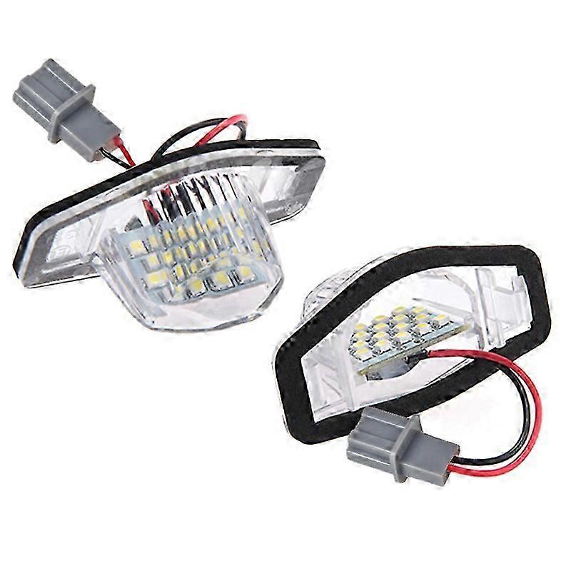 2 Lampes Led Sans Erreur Pour Plaque D'Immatriculation Jazz Hf