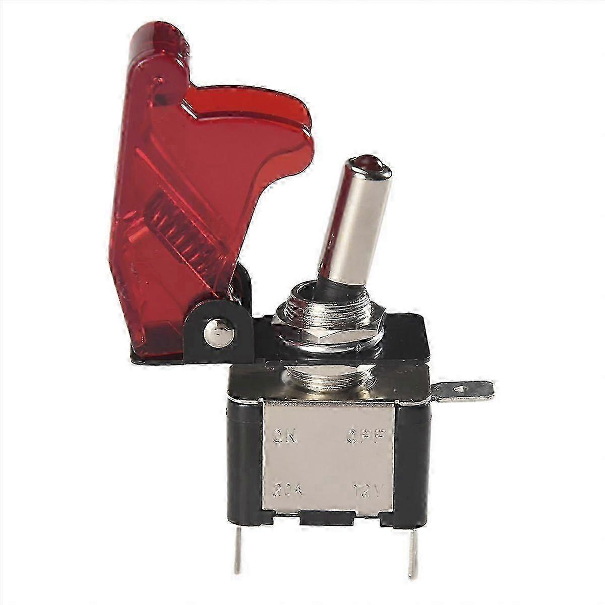 Interrupteur À Bascule Spst 2 Broches Pour Éclairage Led 12 V 20 A (voiture/camion), Commande Marche/arrêt