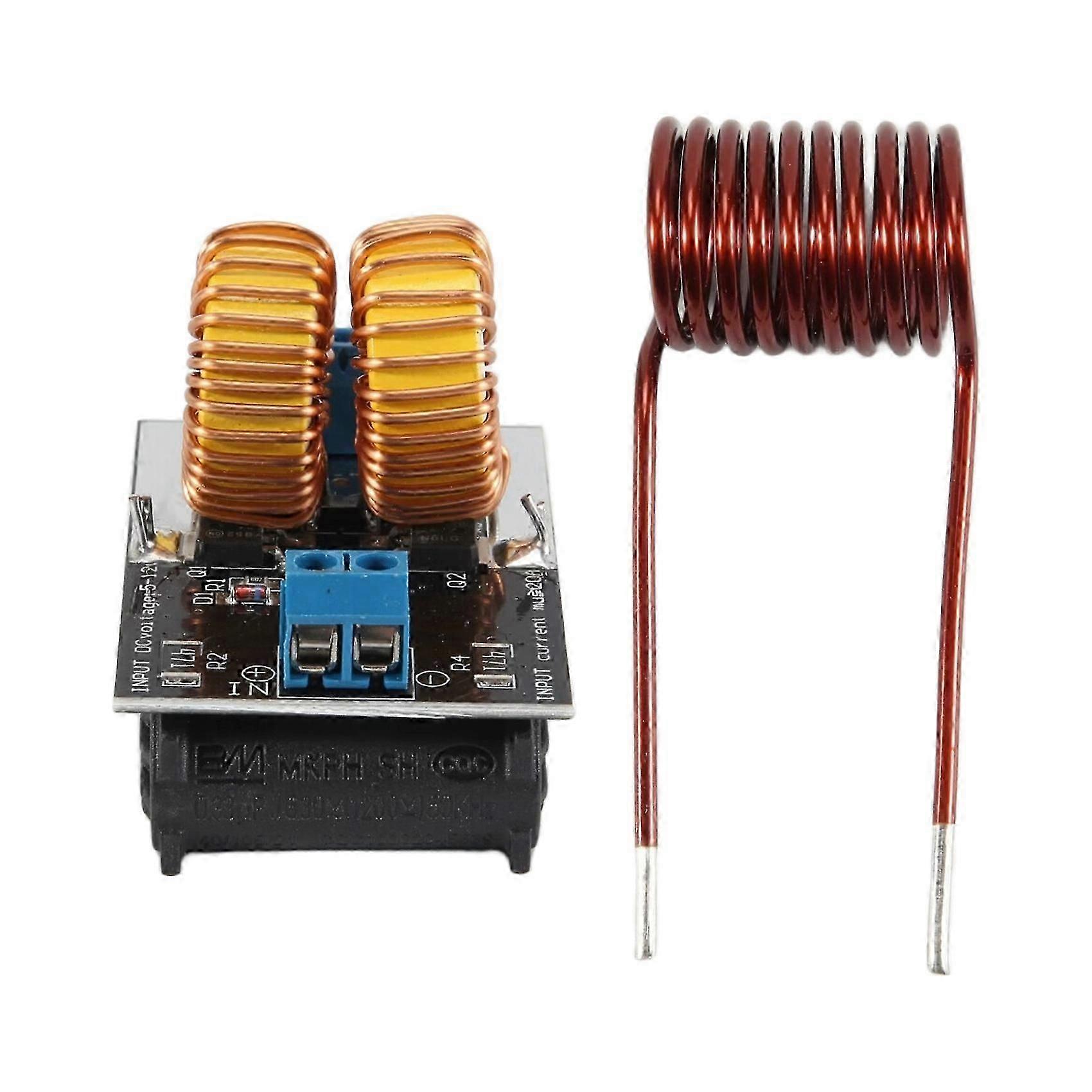 Plaque Chauffante À Induction Zvs Mini 12 V 120 W Avec Driver Flyback Et Bobine D'Allumage Zi Pour Cuisinière Diy