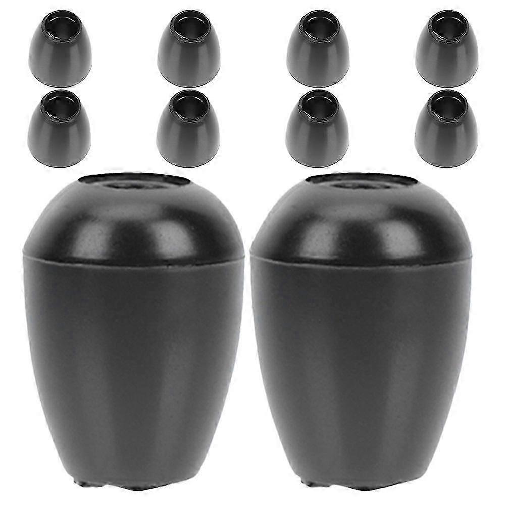 10 Embouts En Silicone Pour Écouteurs, Embouts De Rechange En Caoutchouc, Petits Embouts D'Oreille En Caoutchouc De Bonne Qualité