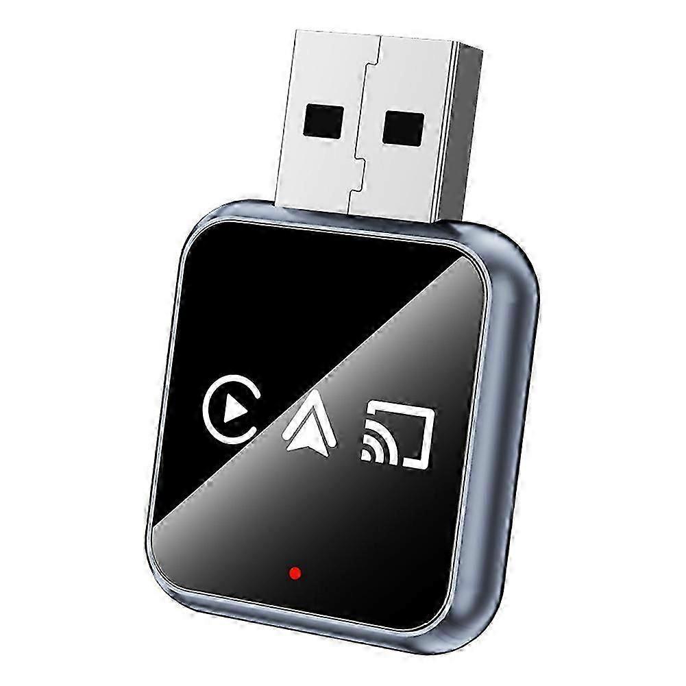 Carplay Sans Fil Mirror Link Carplay Android Auto Bluetooth+wifi Adaptateur Usb Carplay Filaire Qaq