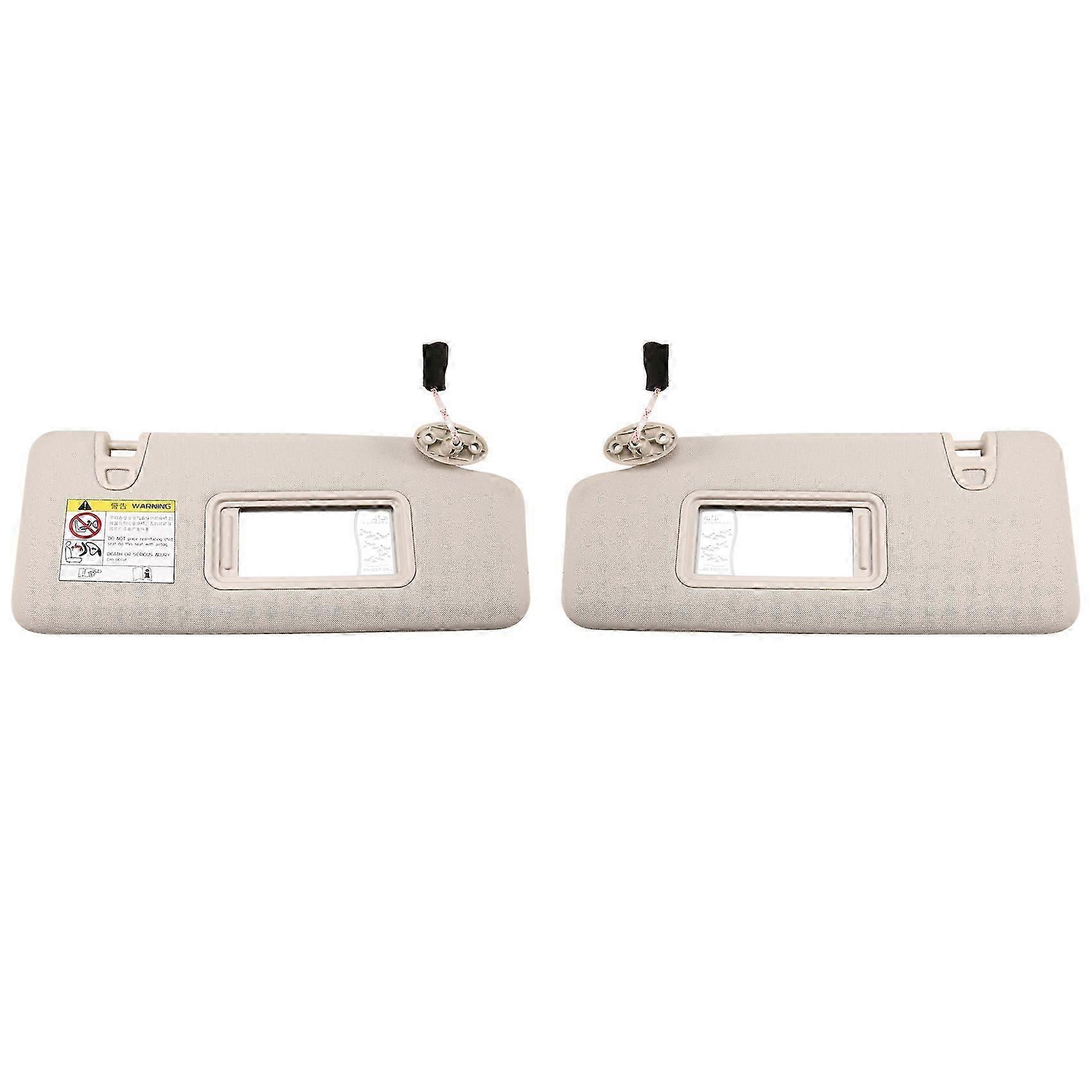 1 Paire De Pare-soleil Intérieurs Gris Pour Voiture Jetour X90 Fdq