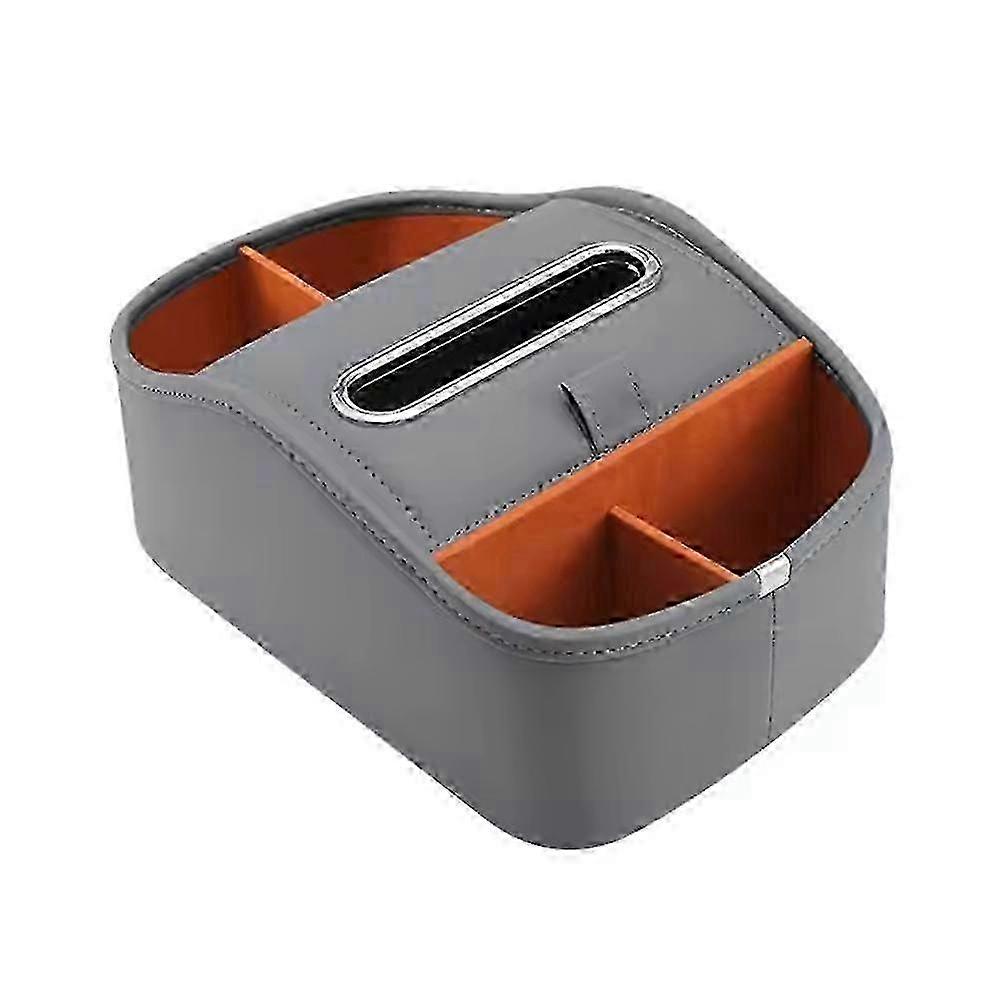 Organisateur D'Accoudoir Universel 5 En 1 Avec Porte-mouchoirs Et Porte-gobelet. Boîte D'Accoudoir Universelle Os