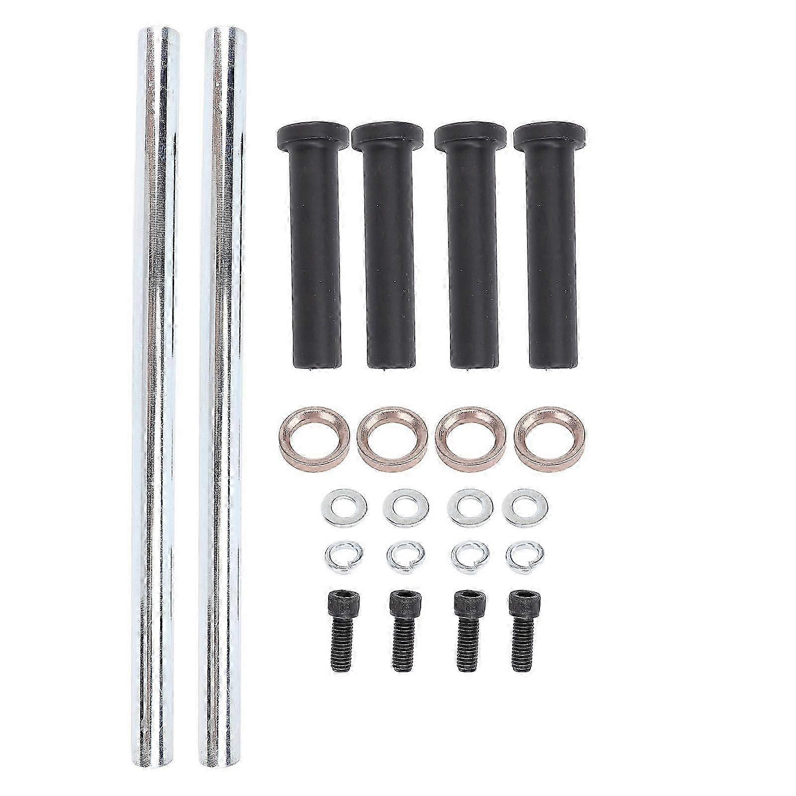 Kit De Bagues D'Axe De Bras De Suspension Inférieur Avant 5020681 En Acier Allié Et Polyuréthane, Compatible Avec Polaris 300 Big Boss 400 Et 500. Qualité Supérieure.