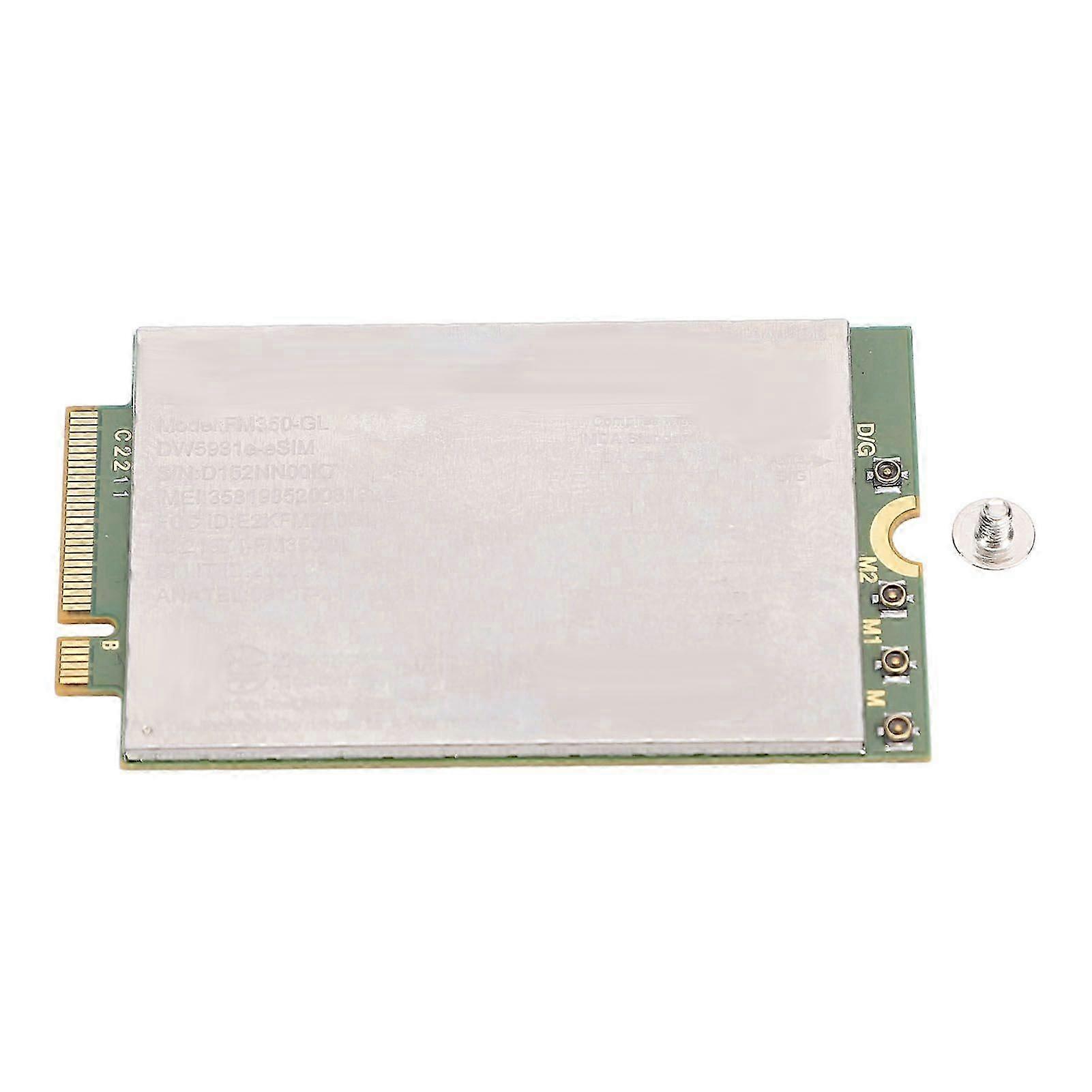 Module Carte Réseau Esim Fm350 Gl Dw5931e M.2 5g Nr 4g Lte 4,67 Gbit/s Pour 5340, 7340, 9440, 3480 Et 9315. Qualité Exceptionnelle.