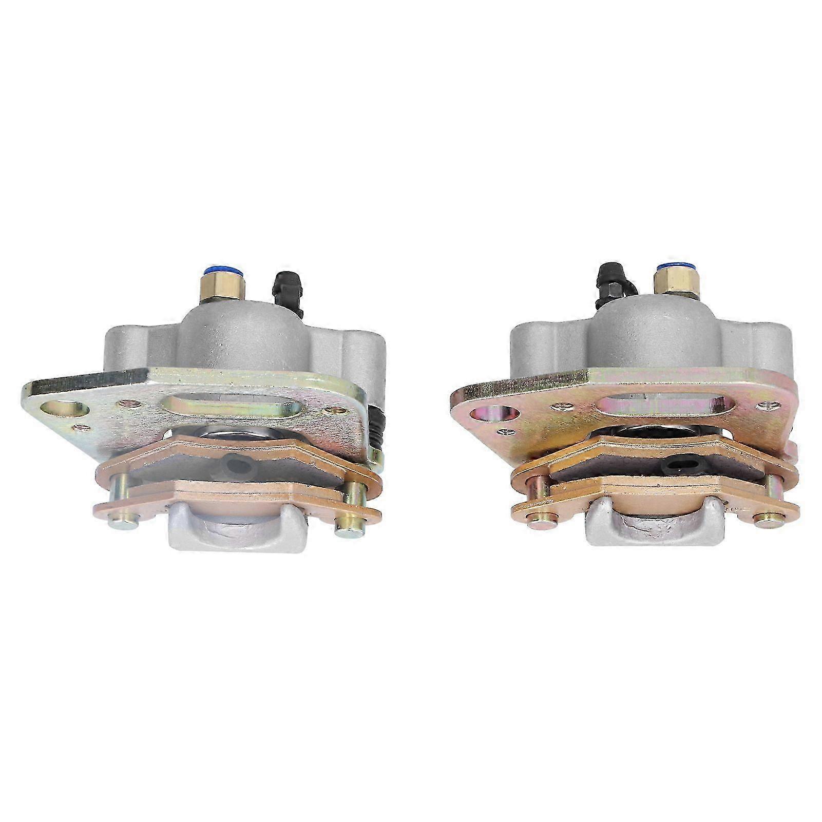 Paire D'Étriers De Frein Avant Pour Quad Polaris Sportsman 500 (gauche Et Droite), Avec Plaquettes. Qualité Exceptionnelle.
