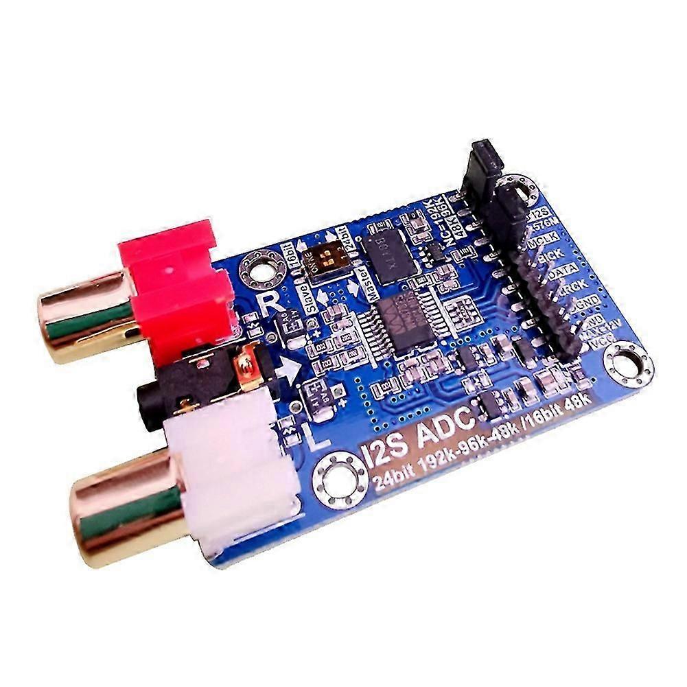 Carte D'Acquisition Audio I2s Adc, Module Maître/esclave 24 Bits, 192 Khz, 96 Khz, 48 Khz, Carte De Développement Multifonctionnelle Kns