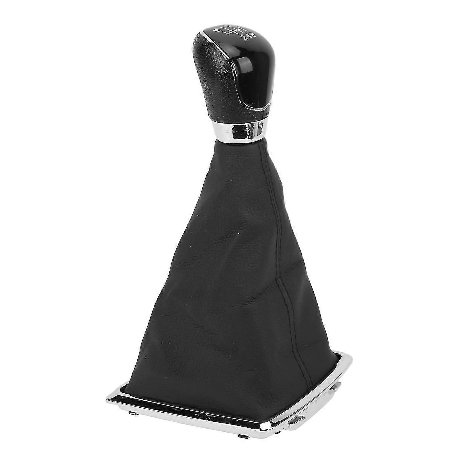 Pommeau De Levier De Vitesse Manuel Avec Housse De Protection En Cuir Pu Pour Ford Focus Mk2 2005-2011 (6 Vitesses).