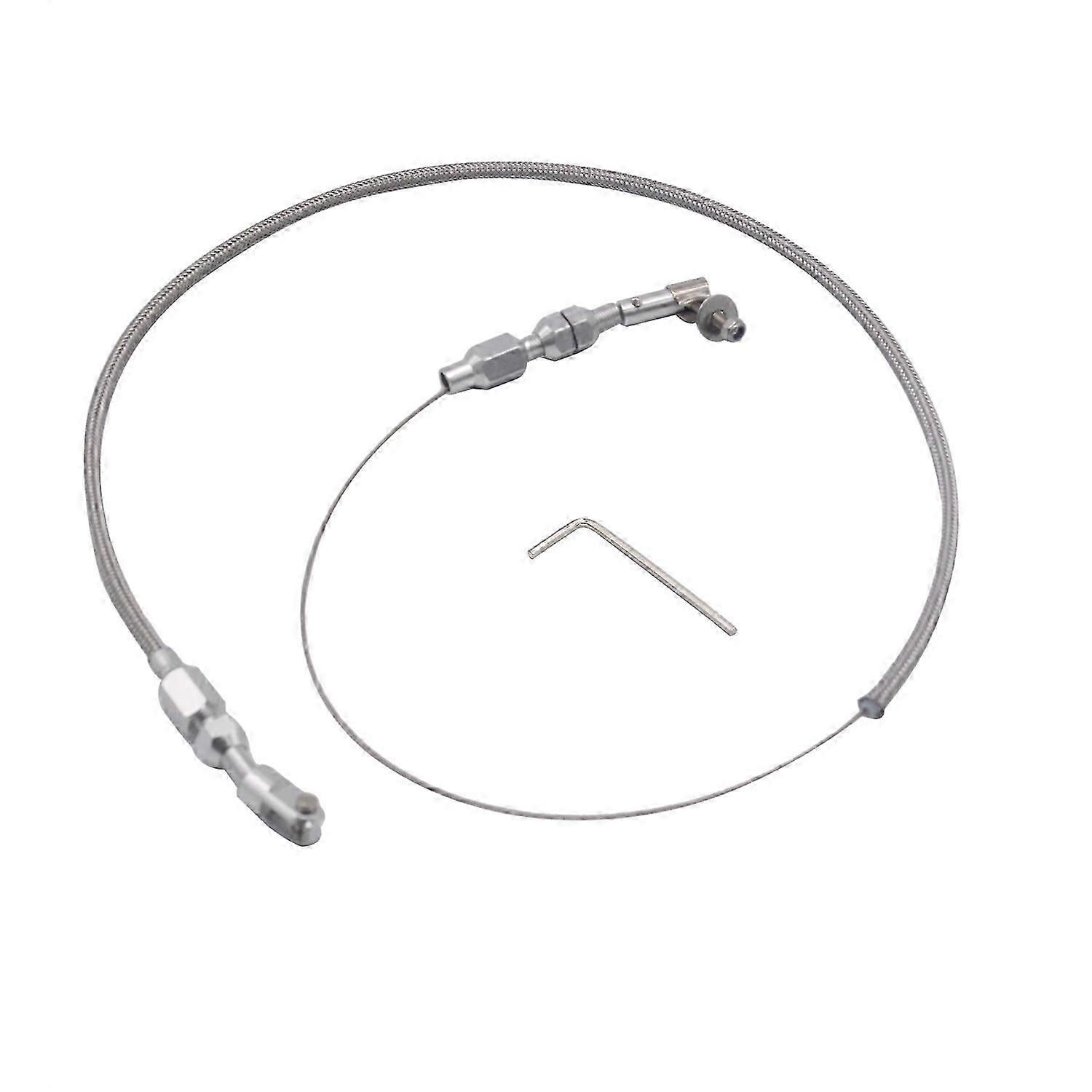 Câble D'Accélérateur Universel Tressé En Acier Inoxydable De 61 Cm (24 Pouces) Pour Mopar, Ford, Gm Et Chevrolet