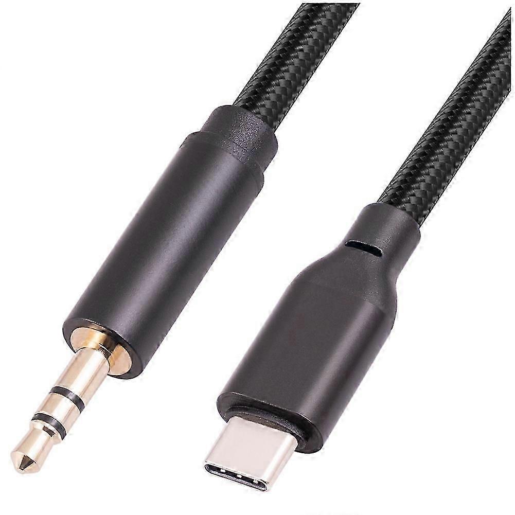 Câble Audio Auxiliaire Usb-c Vers 3,5 Mm Pour Haut-parleurs Et Casque Câble Audio Auxiliaire 3,5 Mm Câble Stéréo Usb Type-c Vers Casque 3,5 Mm 2 M