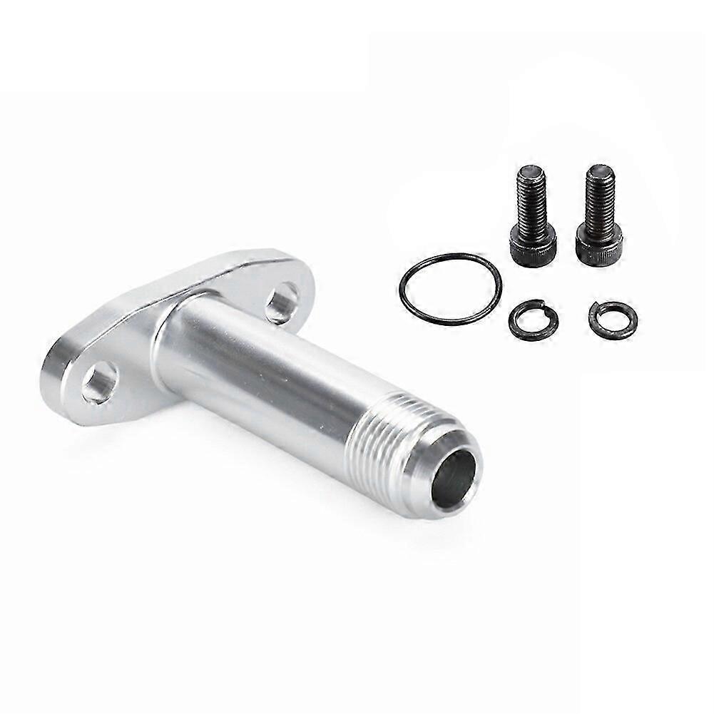Kit De Raccord De Vidange Turbo 10an Étendu Pour Turbocompresseurs Refroidis Par Huile T3/t4, En Aluminium Usiné, Compatible Avec Precision Turbos Fdq