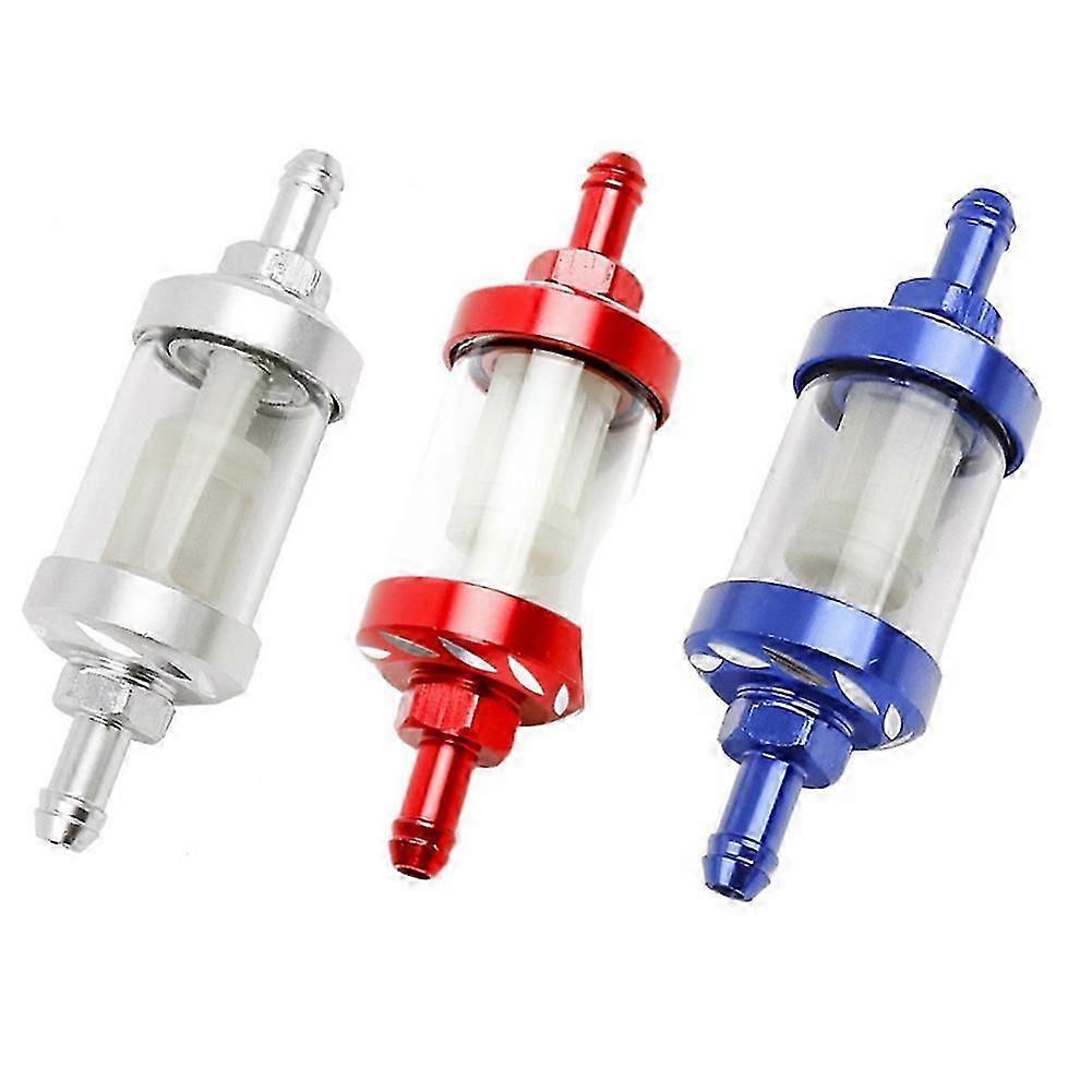 Filtre À Essence Pour Moto (lot De 3), Élément Filtrant Métallique Amovible Et Lavable, Compatible Avec Diverses Motos (fdq)