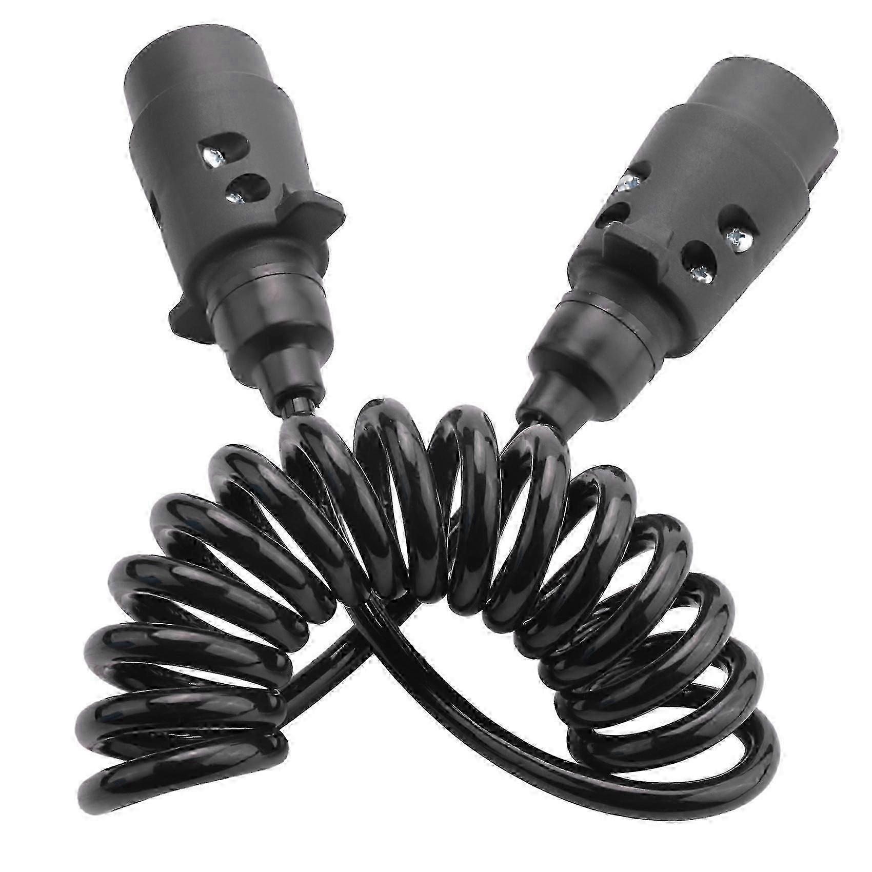 Câble D'Extension De Remorque De 1,6 M À 7 Broches Pour Voiture, Camion, Connecteur De Circuit