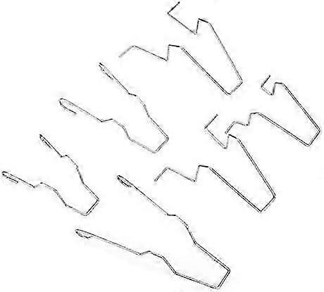 Lot De 6 Clips De Fixation À Ressort En Acier Pour Ampoules De Phares (feux De Croisement), Compatibles H1/h3/h4/h7, 5zhsfullkit Haute Qualité