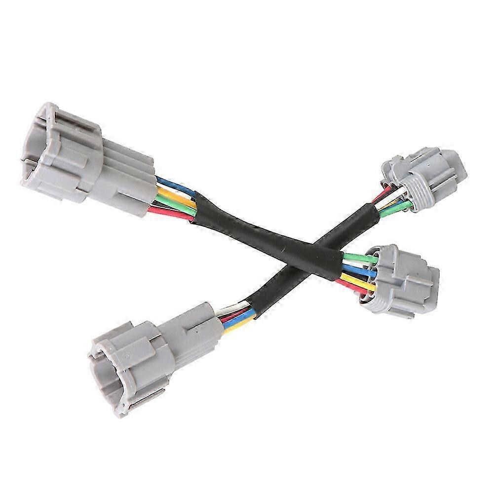 Adaptateurs De Conversion De Phares Ws1377530st Pour Nissan 350z 2003-2005, Câblage Hid 8 Vers Phare 6, Bonne Qualité