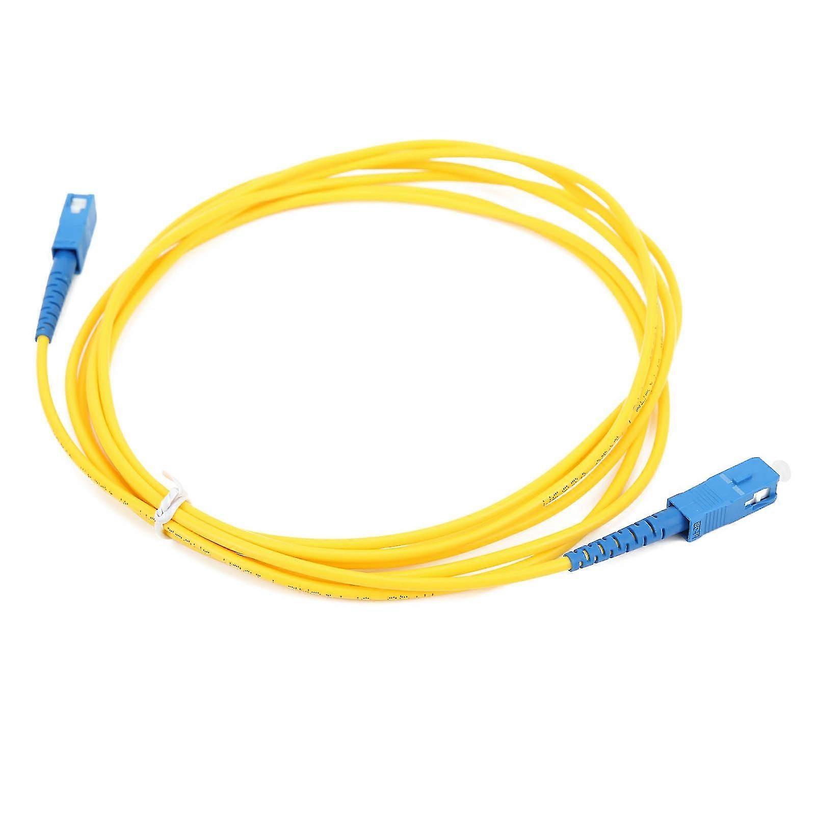 Cordon De Brassage À Fibre Optique Sc/upc Sm Dx 3.0 3 M Pvc