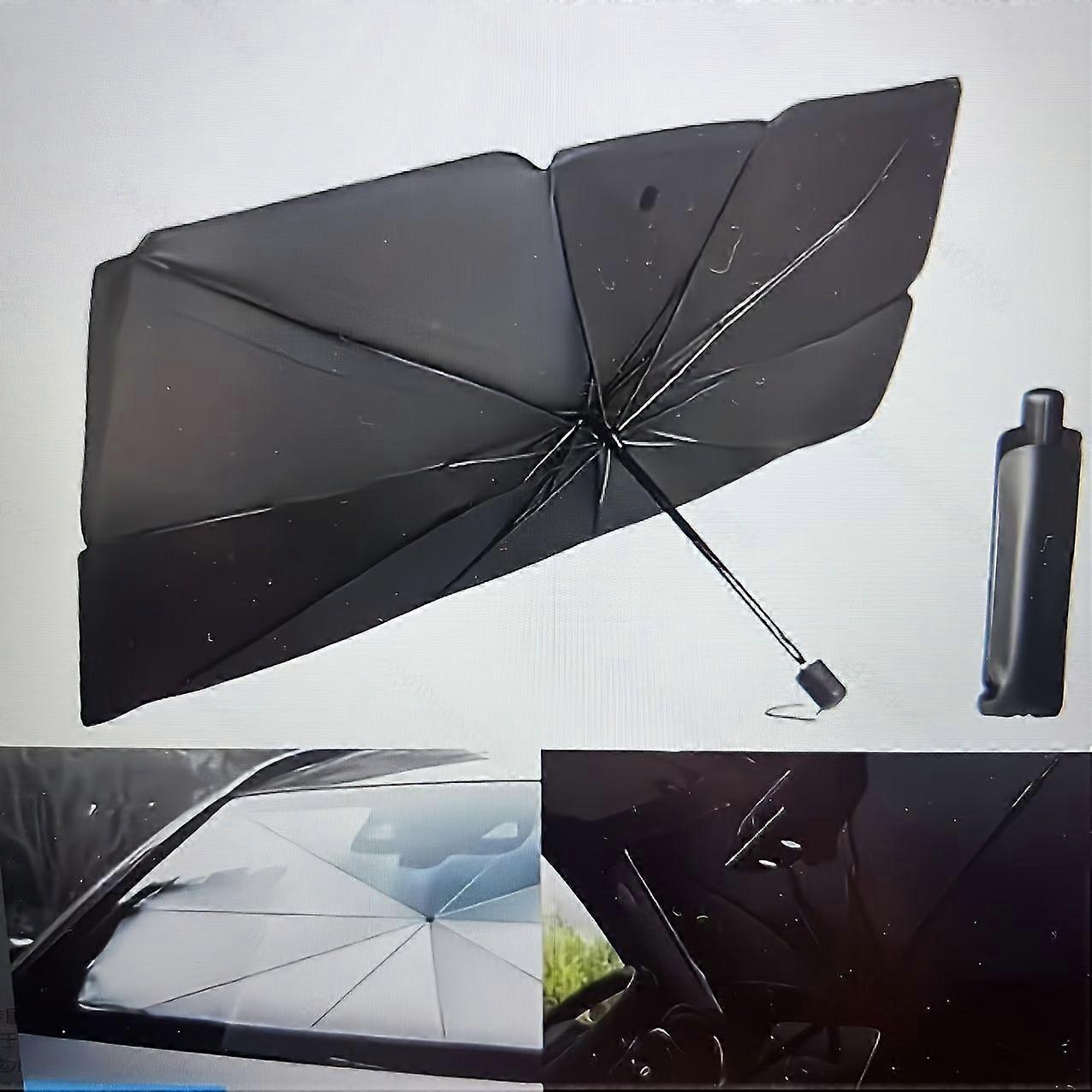Pare-soleil De Pare-brise Monobloc Pour Voiture, Pliable Et Résistant À La Chaleur, Pour Berlines, Suv Et Camions, Accessoire D'Été Universel