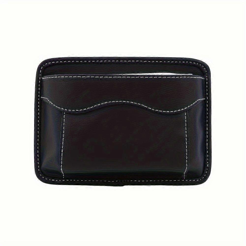 Sacoche De Rangement Pour Voiture Avec Dos Adhésif, Pochette De Rangement Latérale Suspendue Pour Téléphone Portable Et Autres Objets Essentiels