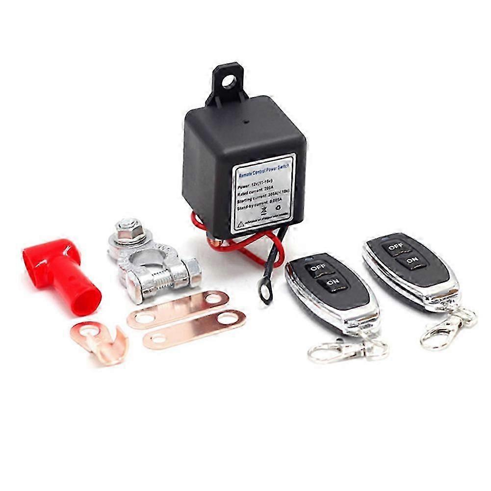 Interrupteur De Déconnexion De Batterie Principal Haute Intensité 12 V 200 A Avec Télécommande Pour Caravane Su Qaq