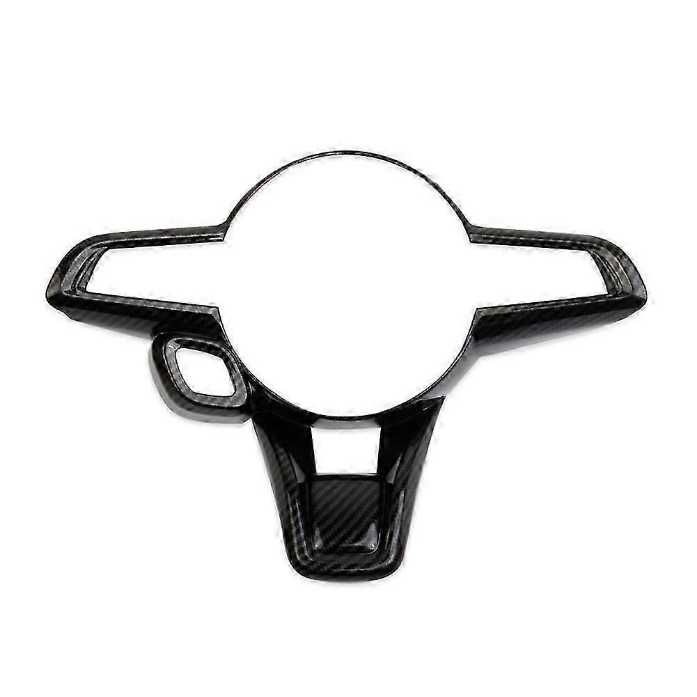 Accessoires Intérieurs Pour Volant De Voiture 2023-2024 : Garniture Décorative En Abs Et Fibre De Carbone Qaq