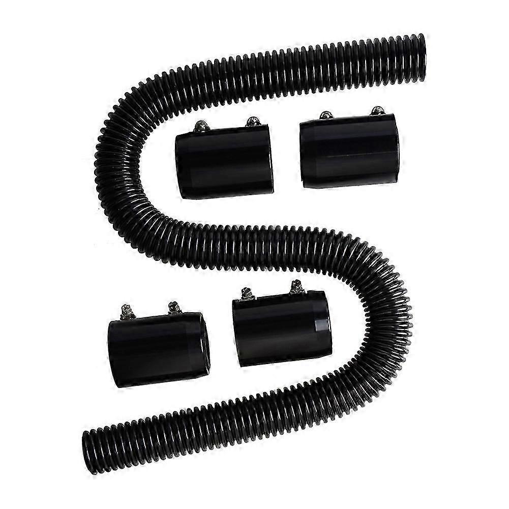Durite De Radiateur De Voiture En Acier Inoxydable, Flexible, Avec Collier De Serrage, Universelle P Fdq