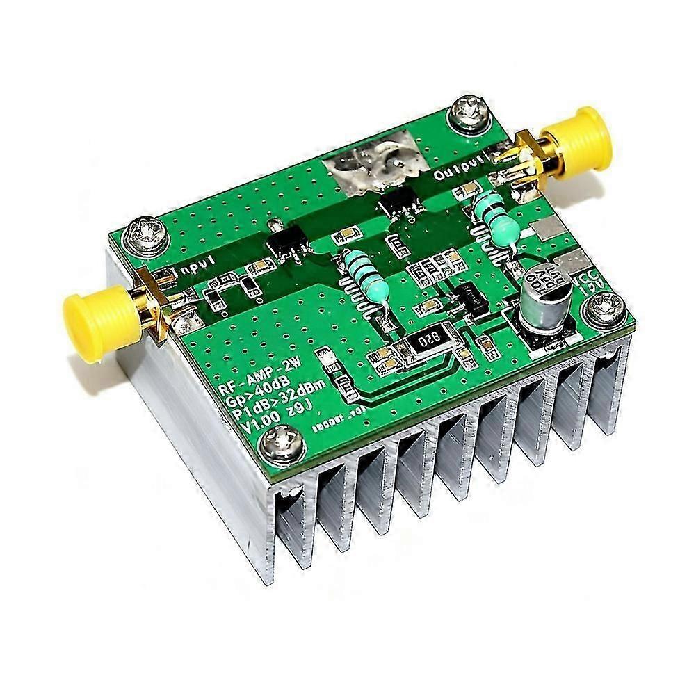 Amplificateur De Puissance 600 Mhz 2 W, Amplificateur De Puissance Rf Large Bande Haute Fréquence 40 Db Pour Radio Fm Et Talkies-walkies Uv Ek