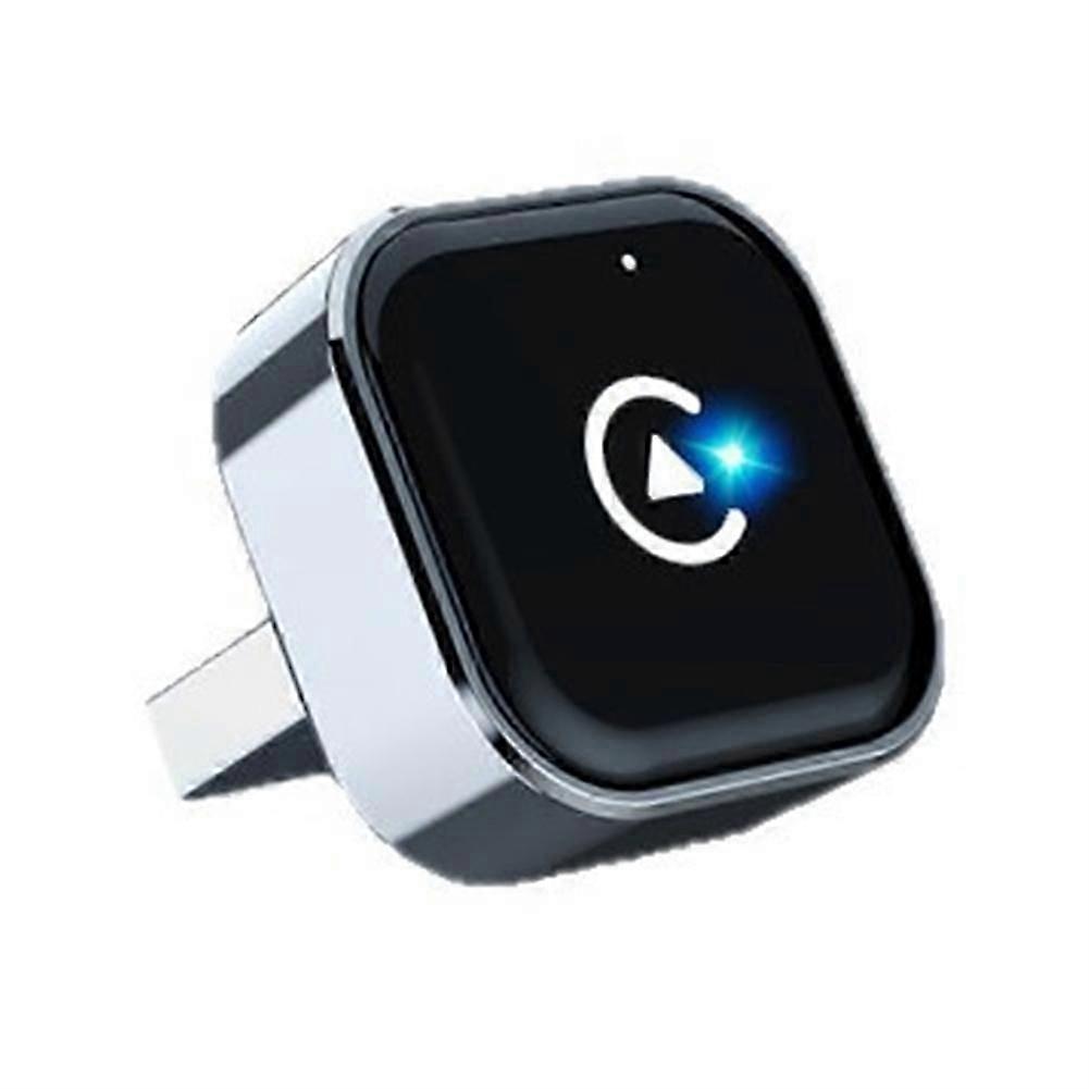Mini Boîtier Carplay Sans Fil Horizontal À Prise Mini, Adaptateur Android 2-en-1 Pour La Connectivité Automobile, Avec Extension Fdq