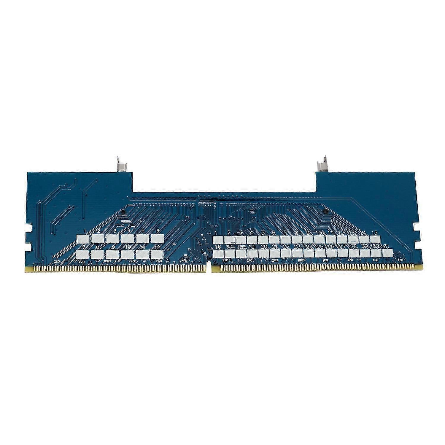 Adaptateur De Connecteur Ram Ddr4 So-dimm Pour Ordinateur Portable Vers Dimm Pour Ordinateur De Bureau (hf)