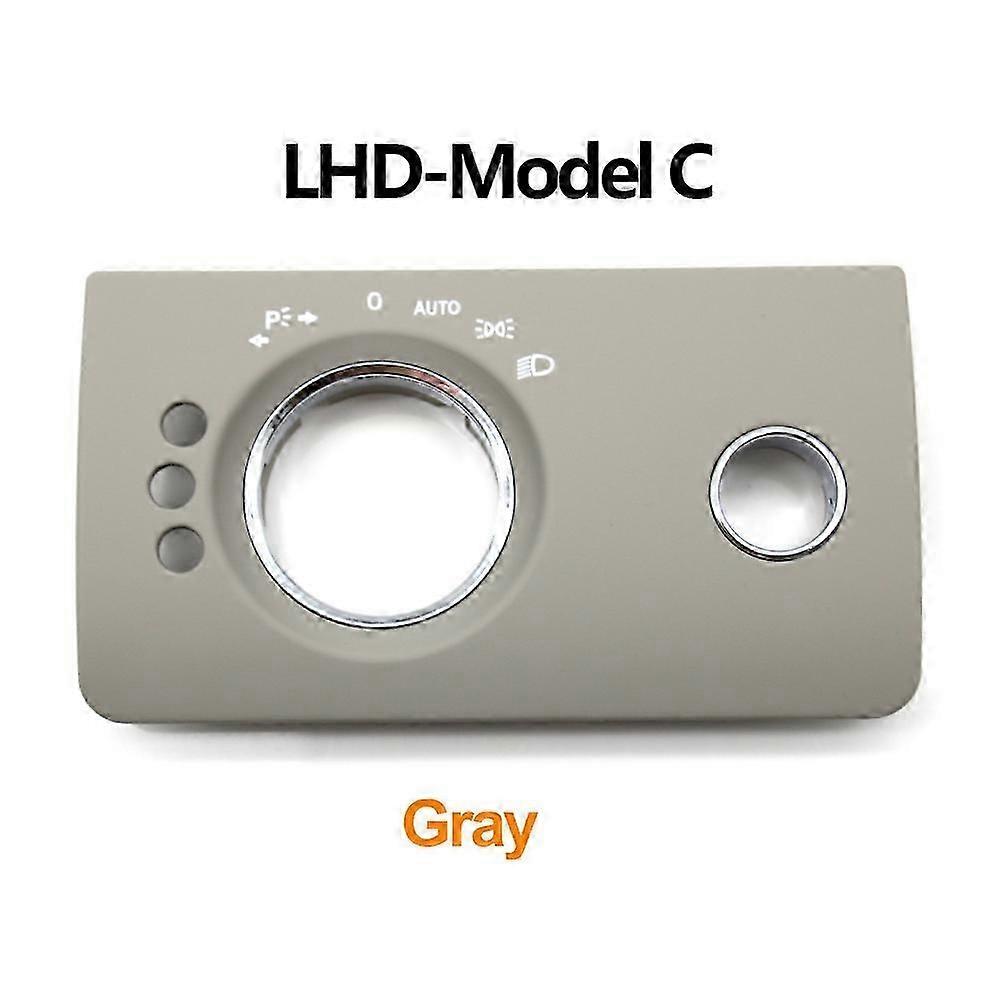 (modèle C Gris Lhd) Cache De Panneau De Commande Des Phares Pour Tableau De Bord Intérieur De Voiture Mercedes Benz Ml Gl W164 X164 2005-2011 1645450304