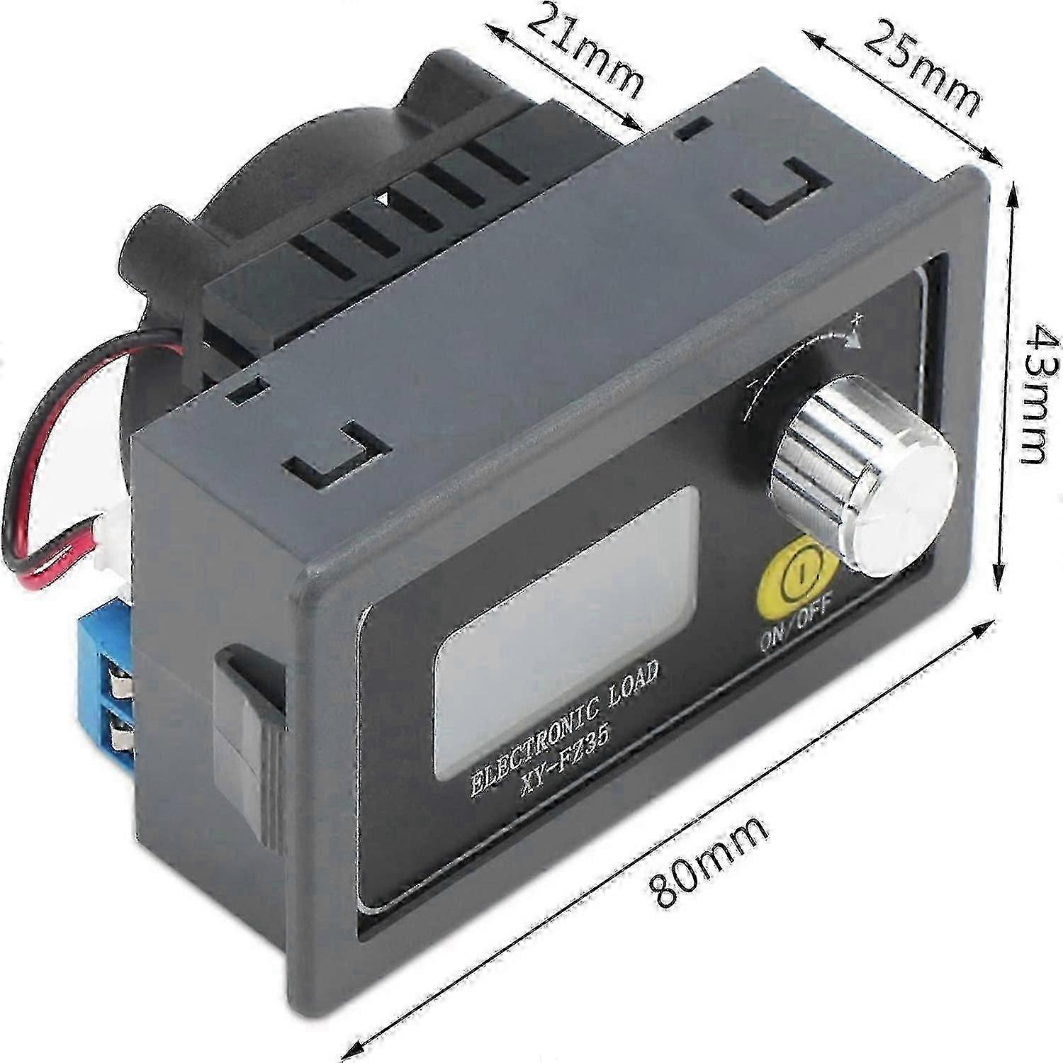 Testeur De Capacité De Décharge À Module De Charge Électronique À Courant Constant, Réglable En Puissance, Applicable : 5 A, 35 W